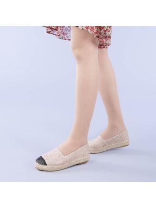 Espadrile dama Cristiana taupe - Kalapod.net